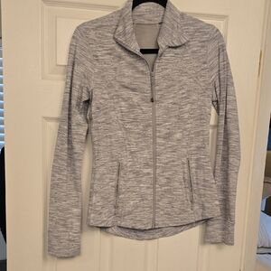 Lululemon Athletica Heathered Gray Utility Jacket